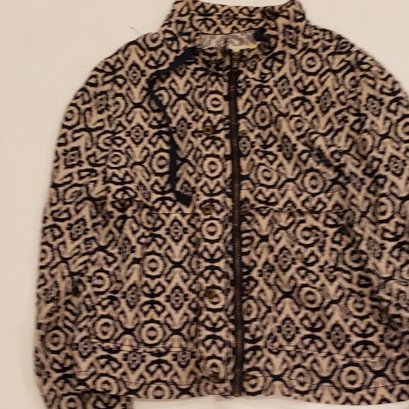 Cali 1850 Linen Blend Zippered Jacket - Picture 9 of 9